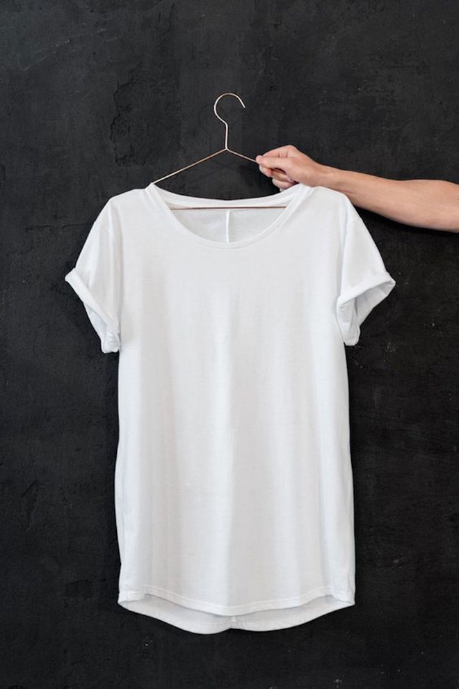 Áo phông trắng có tới 5 phiên bản khác nhau bạn có biết ?