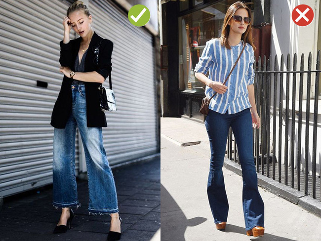 Cách mặc quần jean của bạn có phù với xu hướng chưa ?