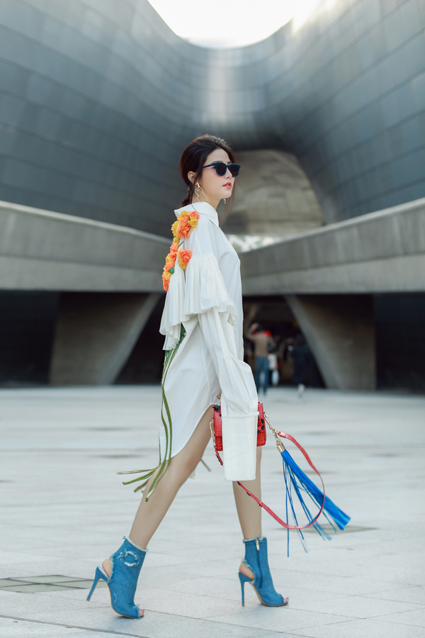 Sao Việt đọ nét cá tính khi tham sự Seoul Fashion Week