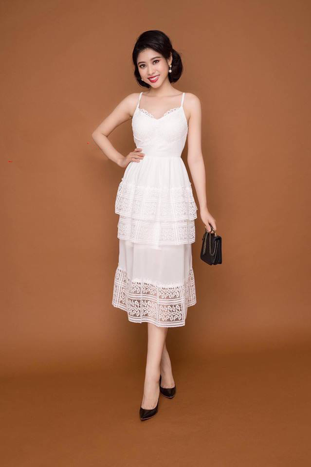Đẹp rạng rỡ với những mẫu đầm trắng hot nhất hiện nay  Thời trang  Việt  Giải Trí