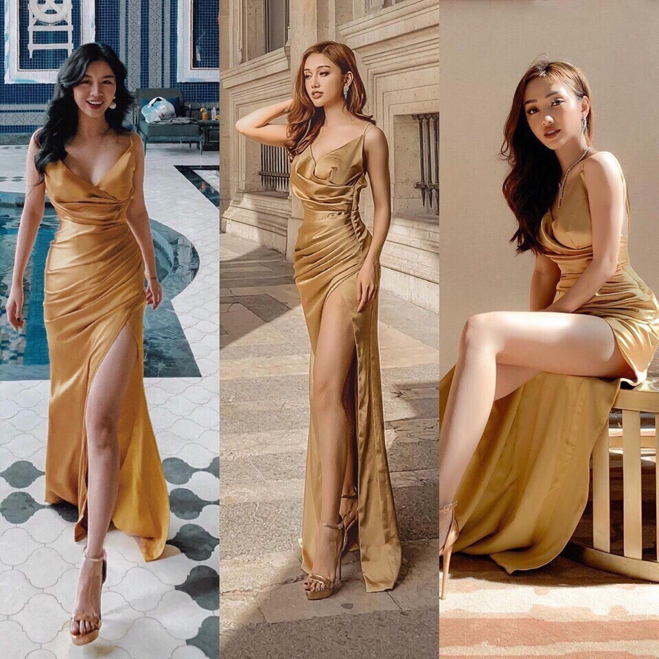 Top 51 về váy vàng dự tiệc mới nhất  Du học Akina