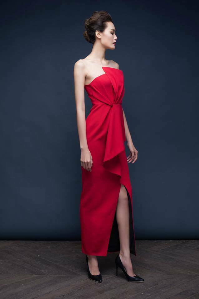 Váy dạ hội màu đỏ ôm body sang trọng nổi bật  Váy dạ hội màu đỏ Áo váy  Phong cách thời trang