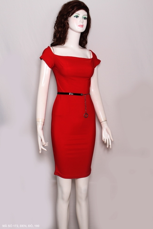 Váy đầm body nhún cổ vuông tay bồng ôm dáng cao cấp [XEM CLIP Ạ] | Lazada.vn