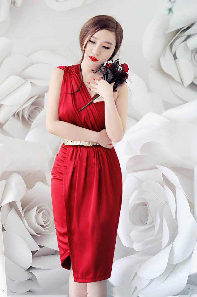 Váy đỏ Dự Tiệc 2 Dây giá rẻ Tháng 82023BigGo Việt Nam