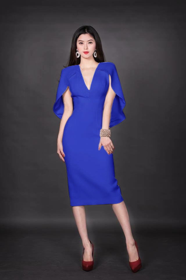 Chi tiết 81 về mẫu váy màu xanh dương hay nhất  coedocomvn