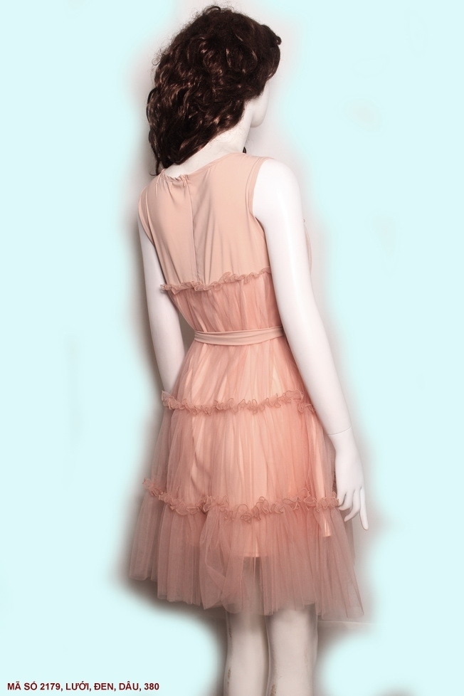 Ưu đãi voucher 50k freeship] Đầm voan tơ xòe 3 tầng màu hồng dễ thương tay  phồng, váy tiểu thư tay búp đi tiệc thời trang Hàn Quốc điệu đà | Lazada.vn