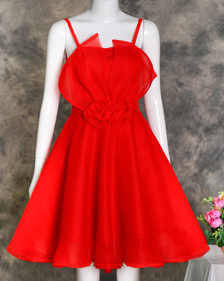 Váy Công Chúa Dáng Ngắn Tay Bồng LECOONG V397 Đầm Đẹp Hoa Nổi Đính Đá Sang  Chảnh Giá tốt, Mẫu đẹp