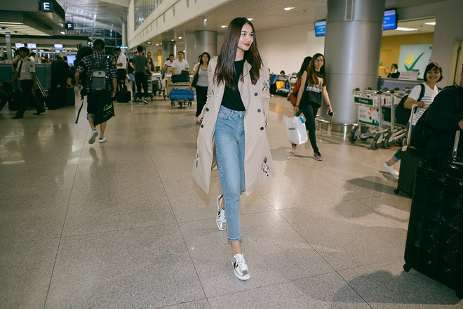 Không phải váy áo, túi xách mới là món đồ được sao Việt diện thật lồng lộn khi ra sân bay