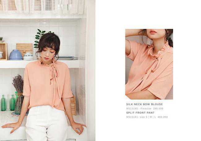Loạt mẫu áo sơmi/blouse trơn màu giá chưa đến 500 ngàn từ thương hiệu Việt để các nàng chọn mua cho hè