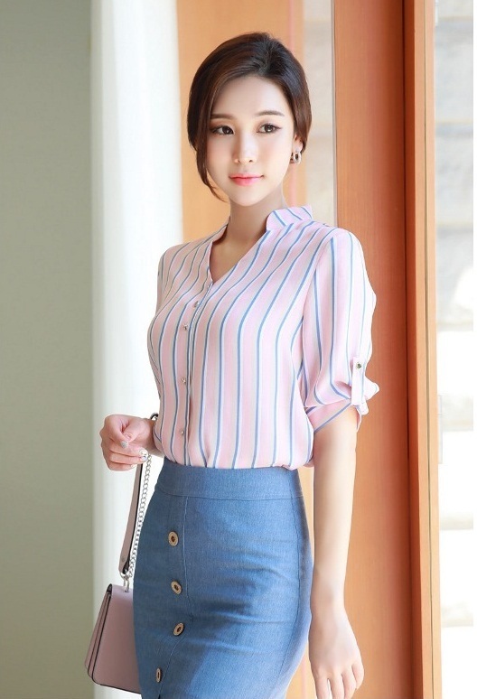 6 kiểu áo sơ mi Hàn Quốc nữ trẻ trung style thăng hạng • Andora