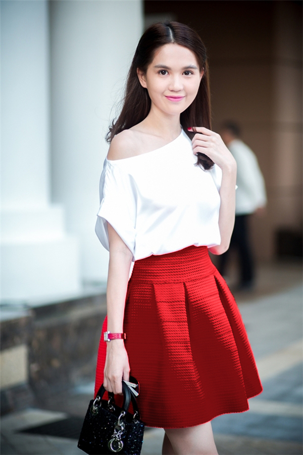 Sét váy nữ basic trắng tách rời gồm áo croptop ngắn tay cổ nơ  chân váy  xòe cạp chun hai lớp ulzzang vỉntage tiểu thư  Shopee Việt Nam